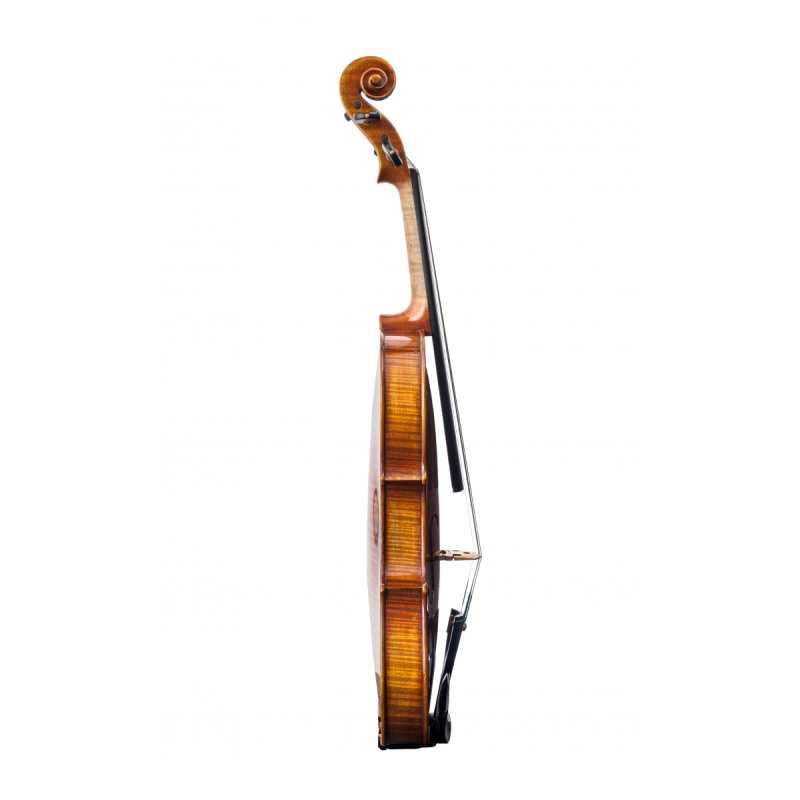 Briggs 112A Violin in Antiqued Varnish with two-piece back [Handmade in 2022 and inspired by an Antonio Stradivari pattern violin of 1728] - Image 9