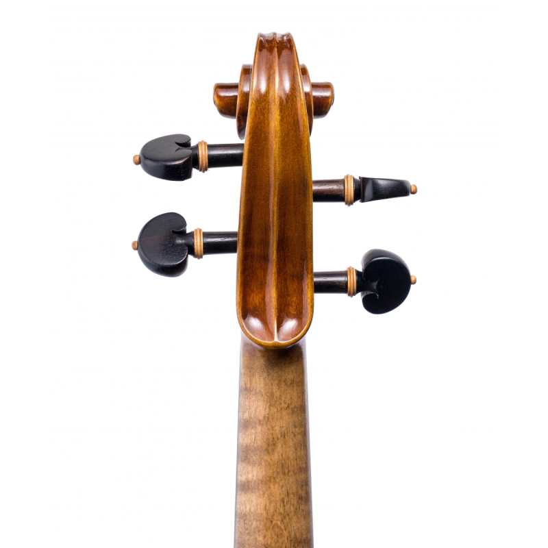Briggs 112A Violin in Antiqued Varnish with two-piece back [Handmade in 2022 and inspired by an Antonio Stradivari pattern violin of 1728] - Image 3