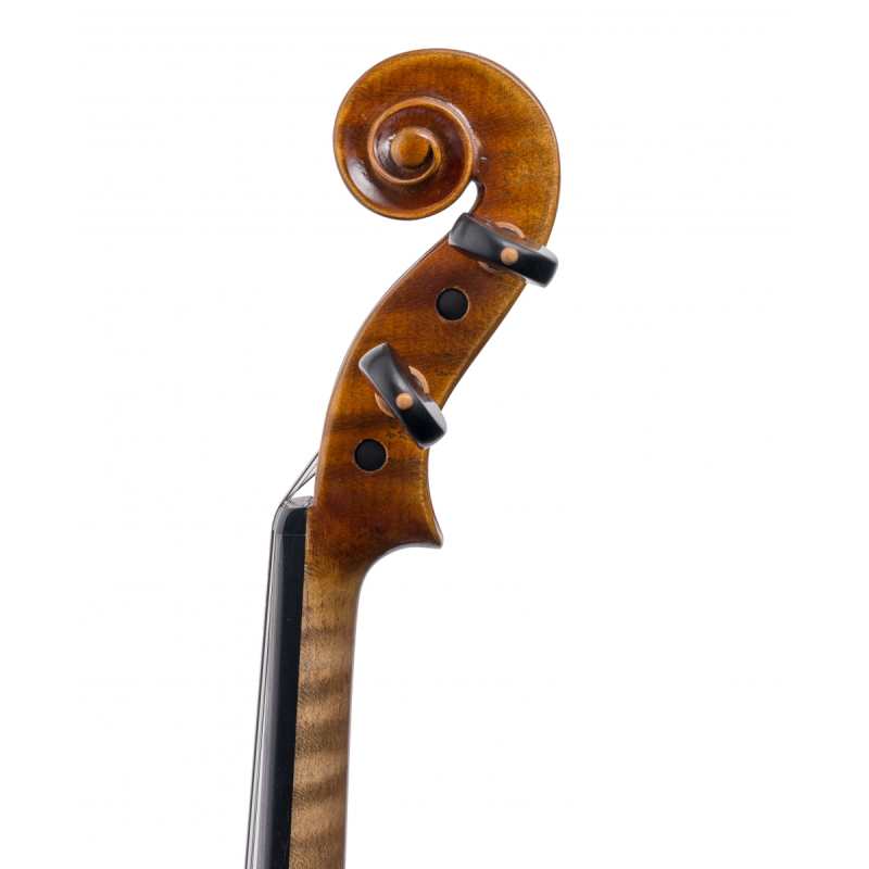 Briggs 112A Violin in Antiqued Varnish with two-piece back [Handmade in 2022 and inspired by an Antonio Stradivari pattern violin of 1728] - Image 12