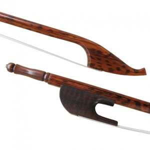Shindo 700 Series Baroque Snakewood Double Bass Bow (CB.700.SW)