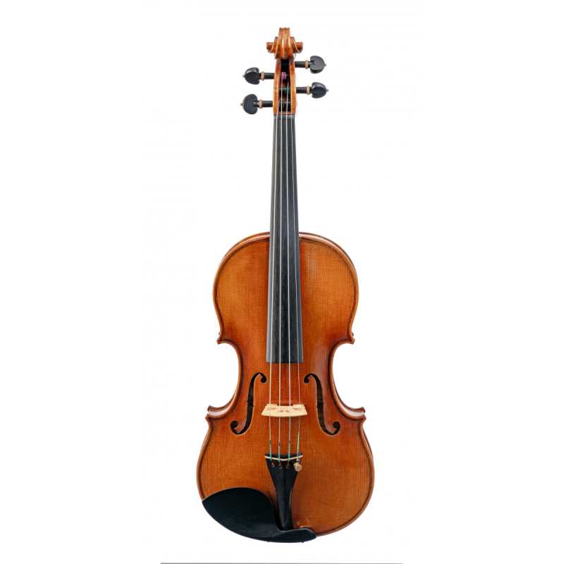 Briggs 111A Violin in Antiqued Varnish with one-piece back [Handmade in 2022 and inspired by an Antonio Stradivari pattern violin of 1728] - Image 5