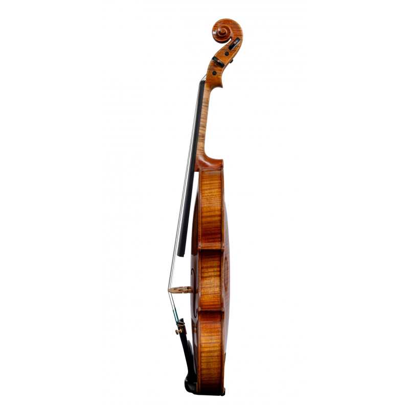 Briggs 111A Violin in Antiqued Varnish with one-piece back [Handmade in 2022 and inspired by an Antonio Stradivari pattern violin of 1728] - Image 7