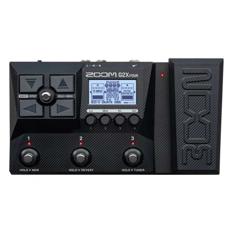 Zoom G2X Four Multi-effects Processor with Expression Pedal - Image 2