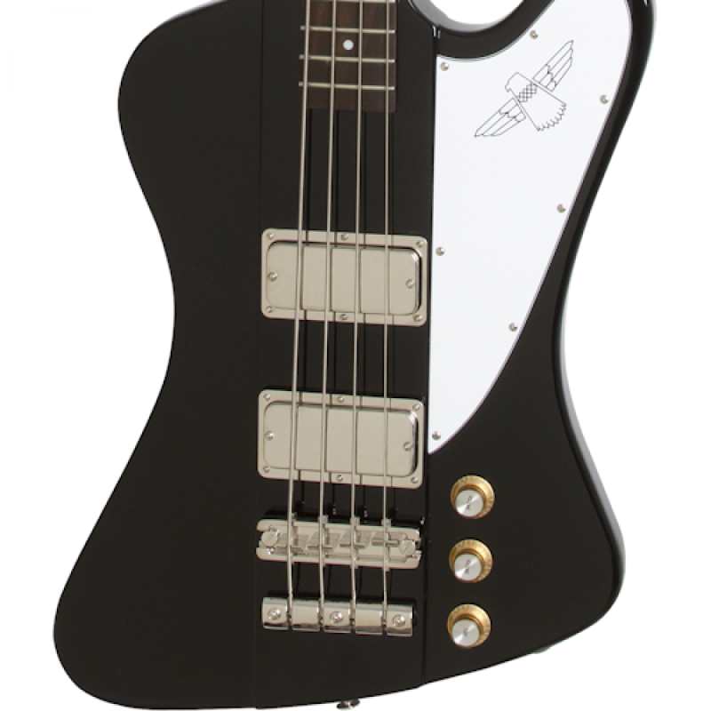 Epiphone Inspired By Gibson Thunderbird 60s Bass, Ebony (EBTVEBNH1)
