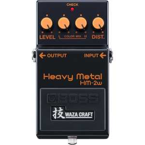 Boss HM-2W Heavy Metal Waza Craft Effects Pedal (HM2W)