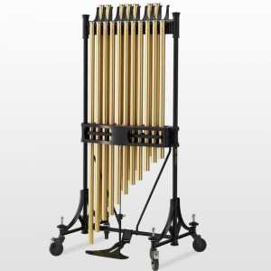 Yamaha YCH7118 Tubular Bells (with 38mm diameter lacquered brass tubes, stand, long-drop cover and mallet)