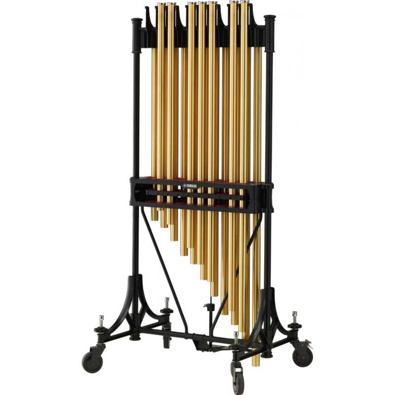 Yamaha YCH6118 1.5-octave Tubular Bells (with smaller 31.8mm lacquered brass tubes, stand, cover and 2 mallets) - Image 4