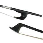 Shindo 400 Series Woven Carbon German Style 3/4 Size Double Bass Bow with Round Stick (CBG.400.WC.R.34)