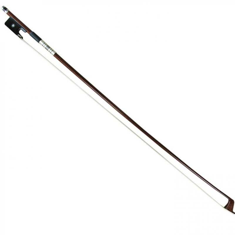 Shindo 600 Series 4/4 Size Carbon with Pernambuco Vaneer Cello Bow with Round Stick and Foam Bow Case (VLC.600.CP.R.44) - Image 2