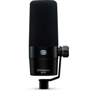 Presonus PD70 Dynamic Vocal Microphone for Broadcast, Podcasting, and Live Streaming