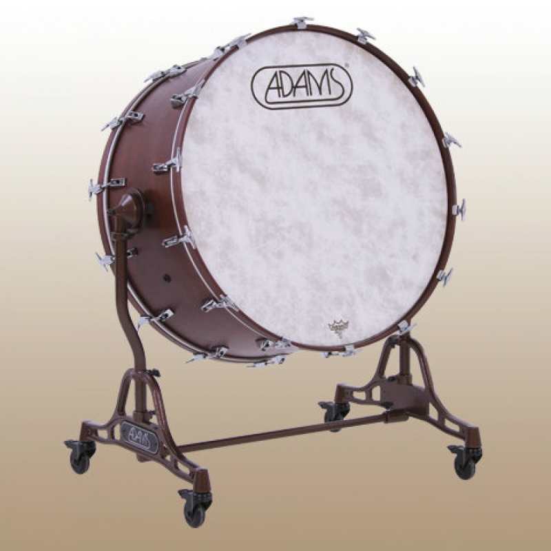 Adams 28" x 22" Concert Bass Drum With Tiltable Stand (Ad2BDIIV2822) - Image 2