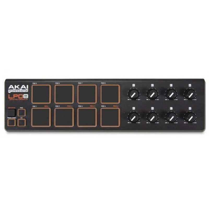 Akai LPD8 - Laptop Pad MIDI Controller