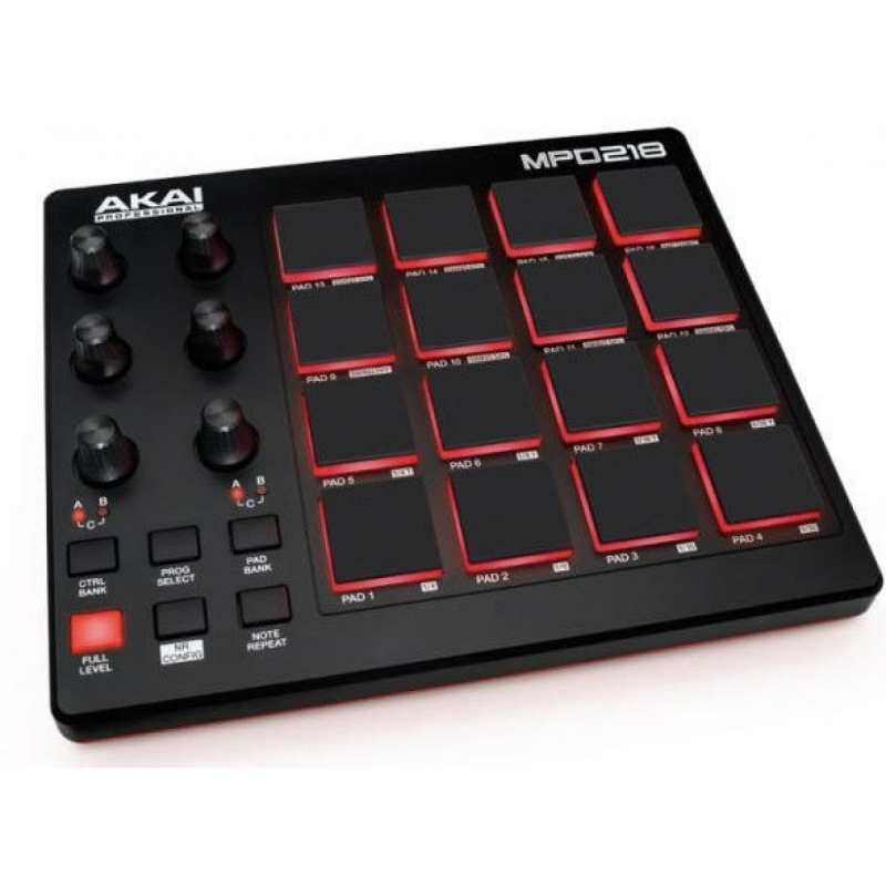 Akai MPD218 - MIDI over USB Pad Controller - Image 2