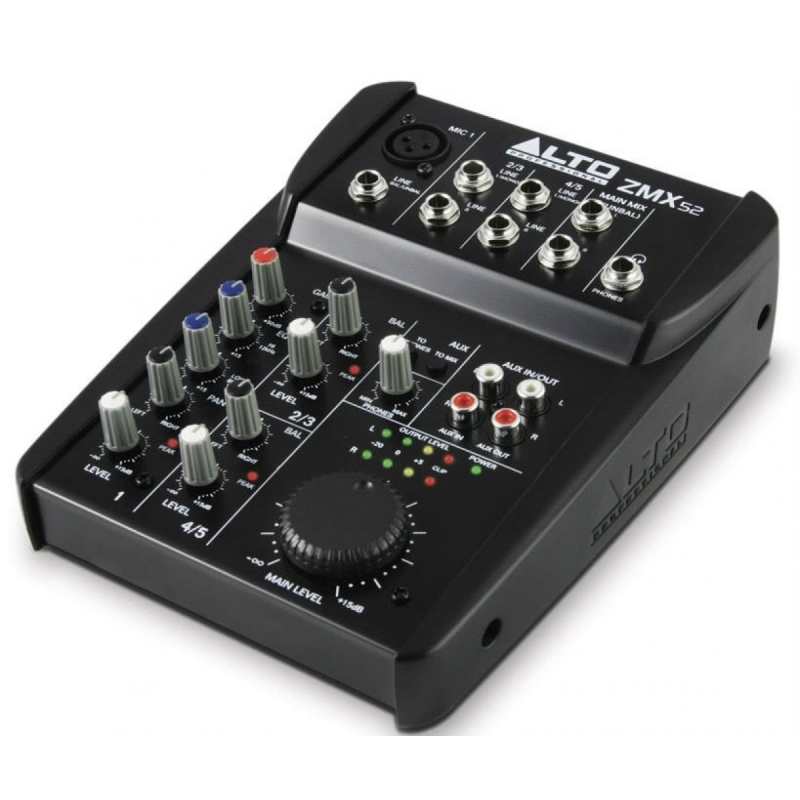 Alto Zephyr ZMX52 - 5 Channel Mixer - Image 3