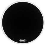 Evans EQ3-NP 22" Resonant Smooth Black Bass Drum Head (BD22RB-NP)