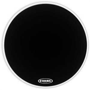 Evans EQ3-NP 22" Resonant Smooth Black Bass Drum Head (BD22RB-NP)