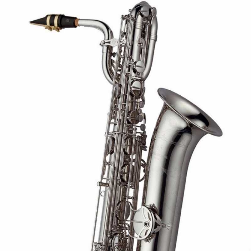 Yanagisawa BWO10SKG Elite Model Silverplated Baritone Sax Outfit