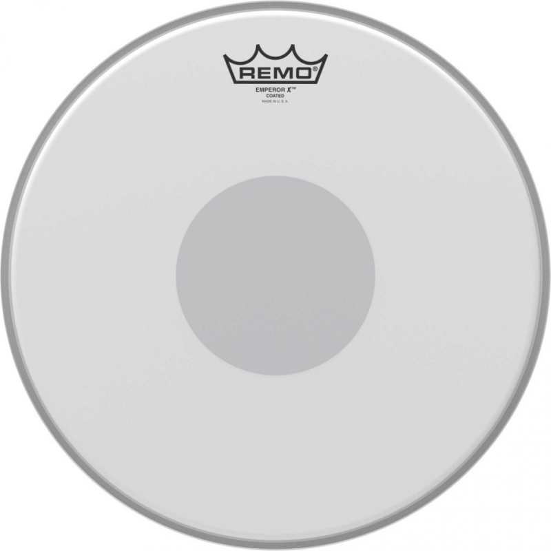 Remo Emperor X 13" Coated Batter Top Head With Black Dot On Bottom (BX011310)
