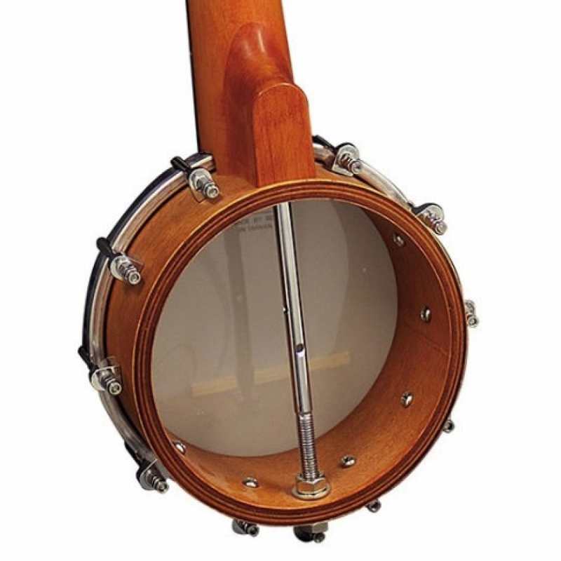 Barnes & Mullins UBJ2 Banjo Ukulele Open-back Soprano Banjolele - Image 3