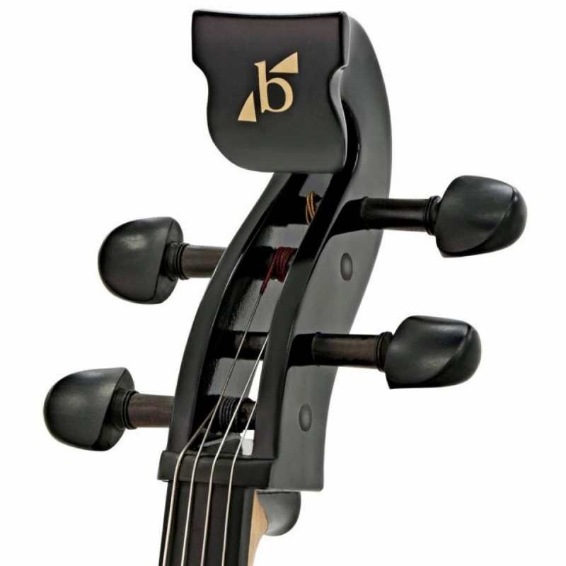 Bridge Draco Electric Cello In Black With Hard Case - Image 4