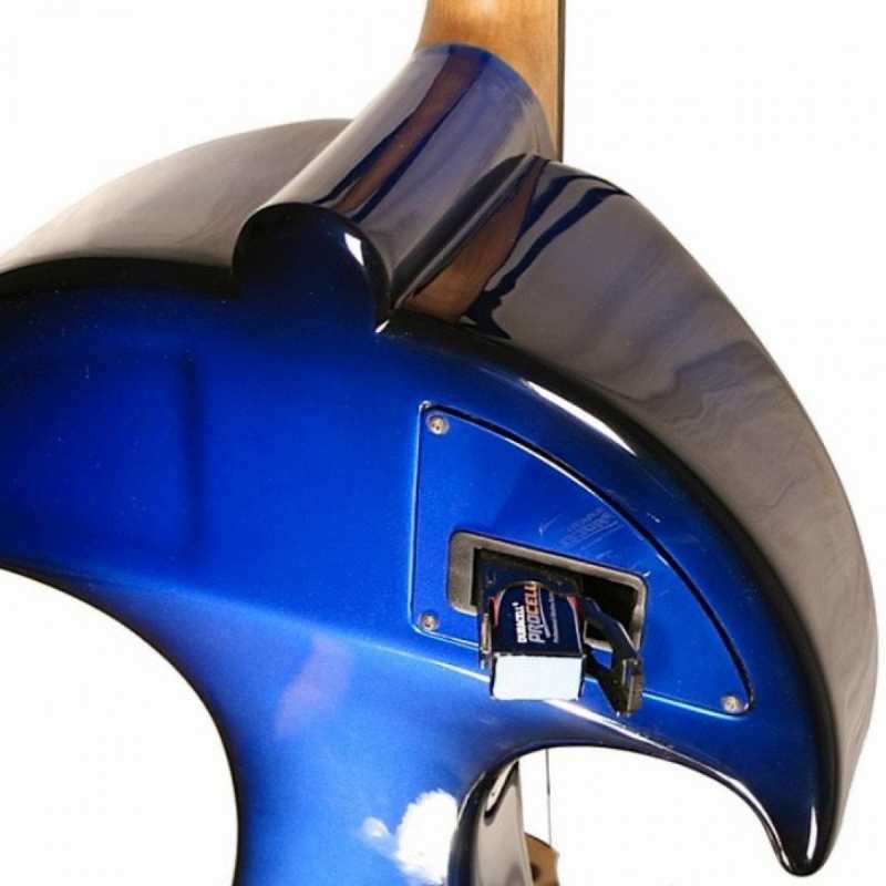 Bridge Draco Electric Cello In Blue With Hard Case - Image 3