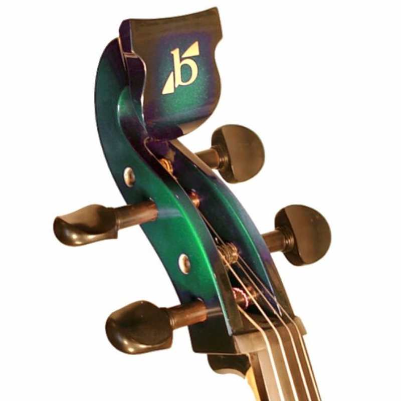 Bridge Draco Electric Cello In Green With Hard Case - Image 4
