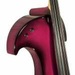 Bridge Draco Electric Cello in Purple With Hard Case
