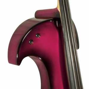 Bridge Draco Electric Cello in Purple With Hard Case