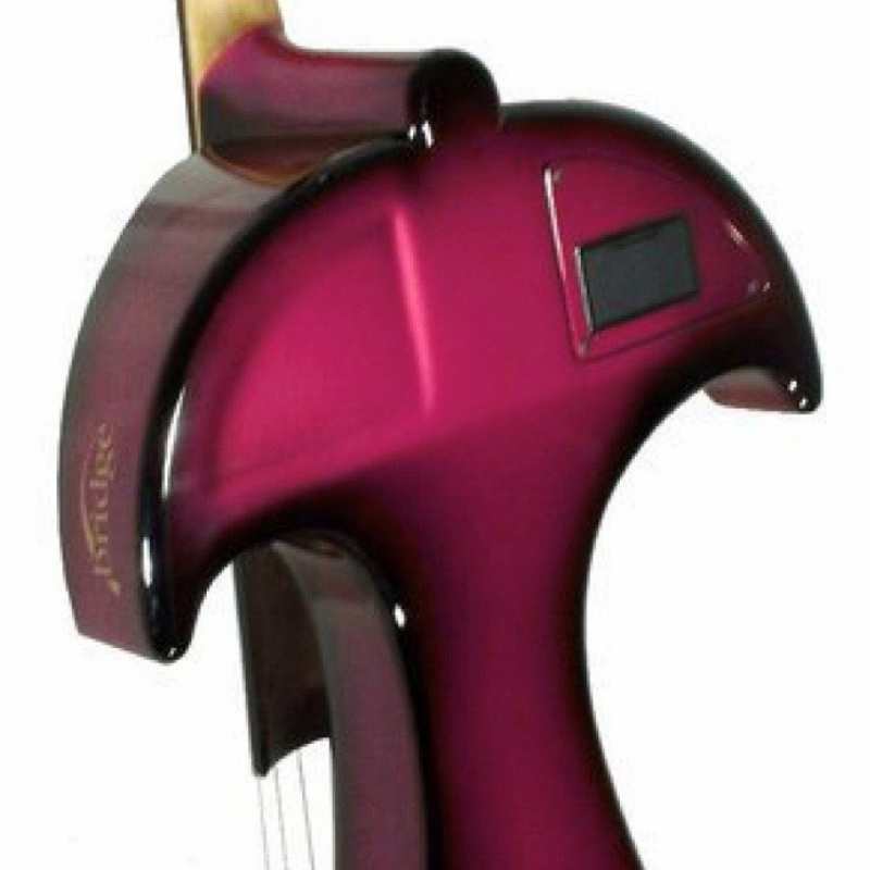 Bridge Draco Electric Cello in Purple With Hard Case - Image 4
