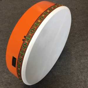 Bridget 18" Tuneable Bodhran in Copper Orange