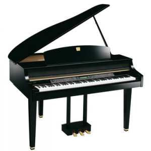Baby Grand Digital Piano Hire with matching piano stool