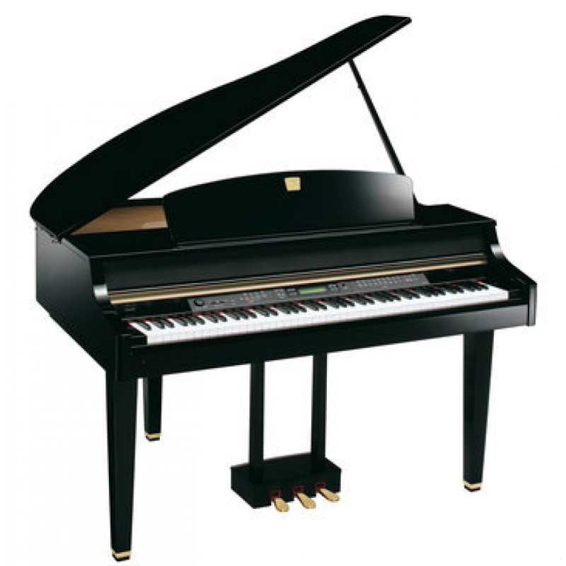 Baby Grand Digital Piano Hire with matching piano stool