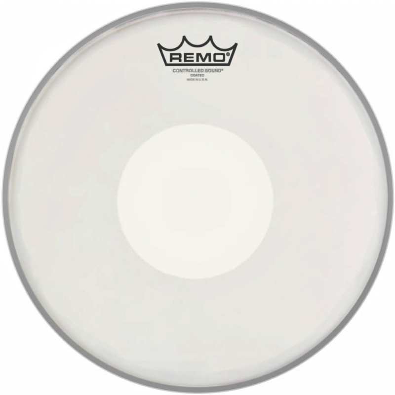 Remo CS 14" Coated Tom / Snare White Dot Resonant Bottom Head (CS011400)