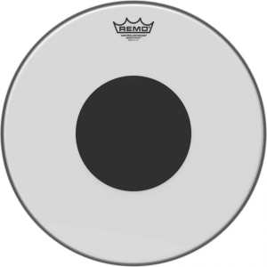 Remo CS 16" Smooth White Batter Top Head with Black Dot (CS021610)