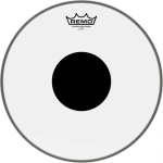 Remo Controlled Sound 13" Clear Batter Black Dot Top (CS031310)