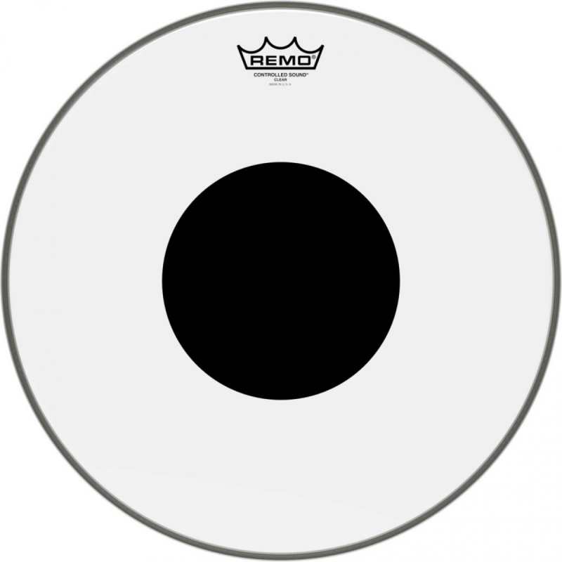 Remo Controlled Sound 16" Clear Batter Top Head with Black Dot (CS031610)