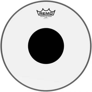 Remo Controlled Sound 12" Clear Batter Black Dot Top (CS031210)