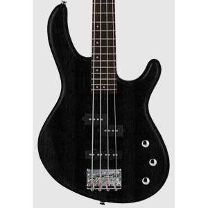 Cort Action PJ OPB Action Series 4-String Bass in Open Pore Black