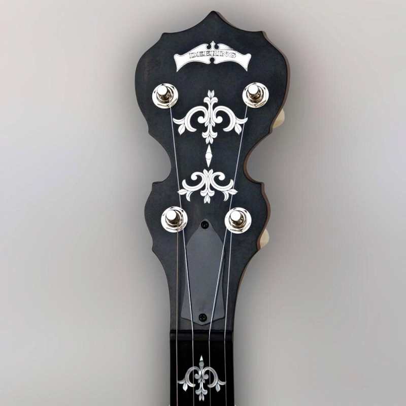 Deering Sierra Mahogany 5-String Banjo With Hard Case - Image 3