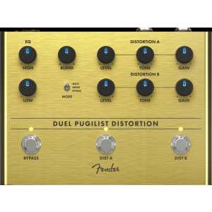Fender Duel Pugilist Distortion Pedal