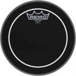 Remo Pinstripe 8" Ebony Batter Top Head (ES0608PS)
