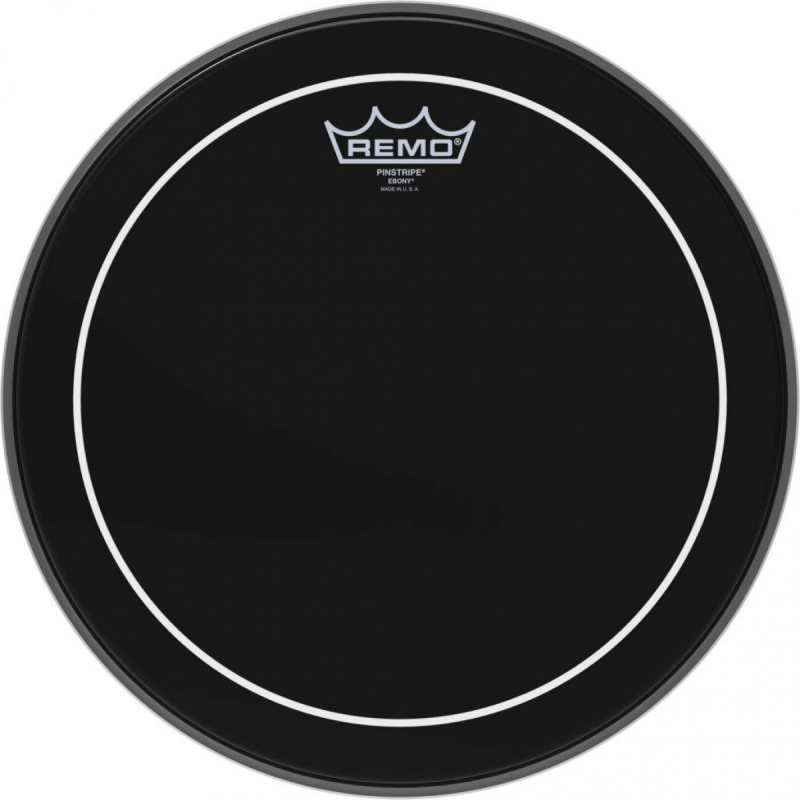 Remo Pinstripe 13" Ebony Batter Top Head (ES0613PS)
