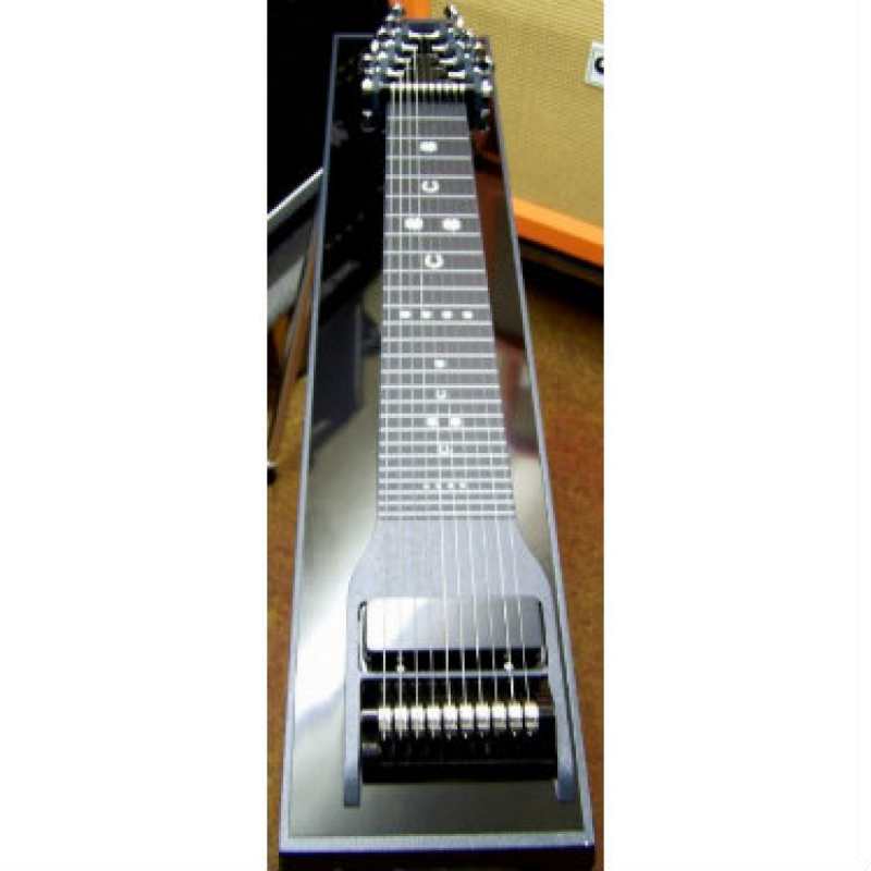 Black GFI S10E Expo Model Pedal Steel Guitar with Hardcase [10-string Single Neck with 3 Pedals & 4 Knee Levers - Made in USA] - Image 2
