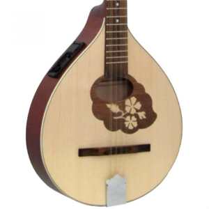 Blue Moon BB15E All Solid Wood Electro Acoustic Irish Bouzouki (GR33002)