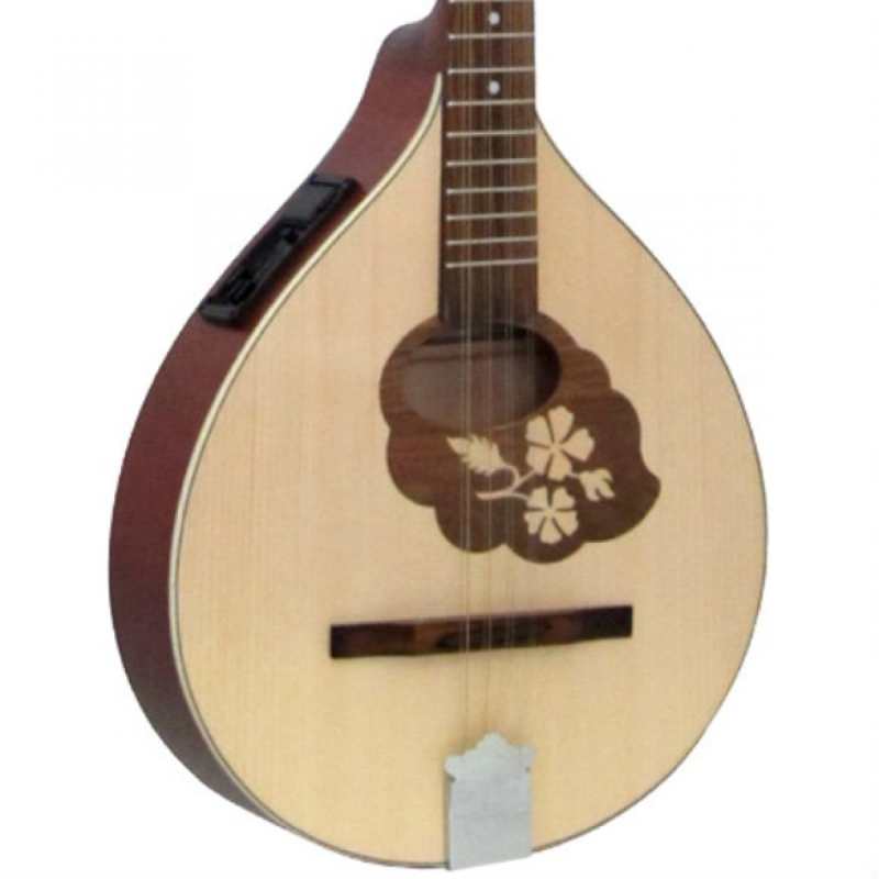 Blue Moon BB15E All Solid Wood Electro Acoustic Irish Bouzouki (GR33002)
