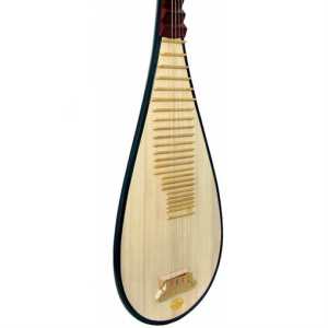 Atlas Pipa, Traditional Chinese 4 String Lute with Case (GR36026)