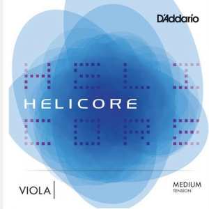 Set - Long Scale D'Addario Helicore Viola Strings for 16" & 17" Violas (H410 LM)