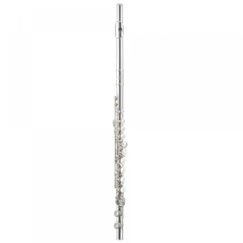 Jupiter JFL700E Silverplated Flute (with split e-mechanism, offset G, case and cover) - Image 2