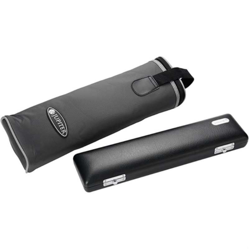 Jupiter JFL700E Silverplated Flute (with split e-mechanism, offset G, case and cover) - Image 3