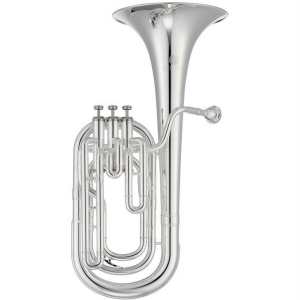 Jupiter JBR730S 3/4 Size Bb Baritone Horn in Silver Plate (With Case & Mouthpiece)